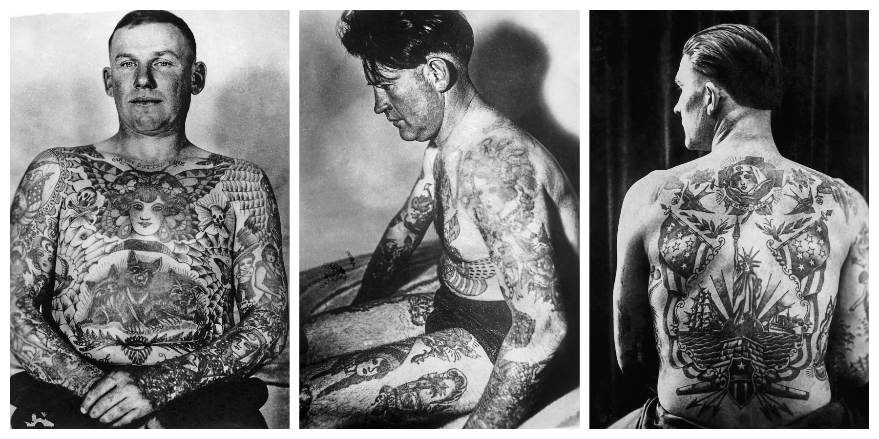 photo marins tatoues
